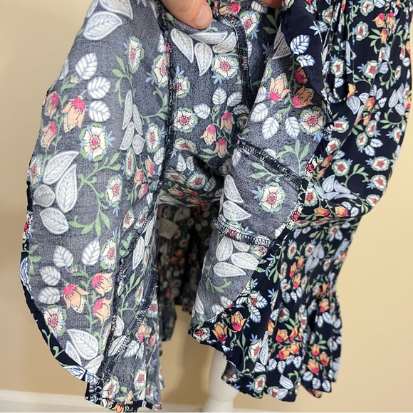 Loft Floral Godet Drawstring Dress - Picture 6 of 16